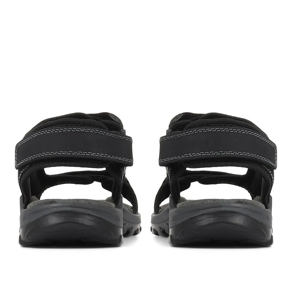 Adjustable Leather Walking Sandals - DDIN35007 / 321 538