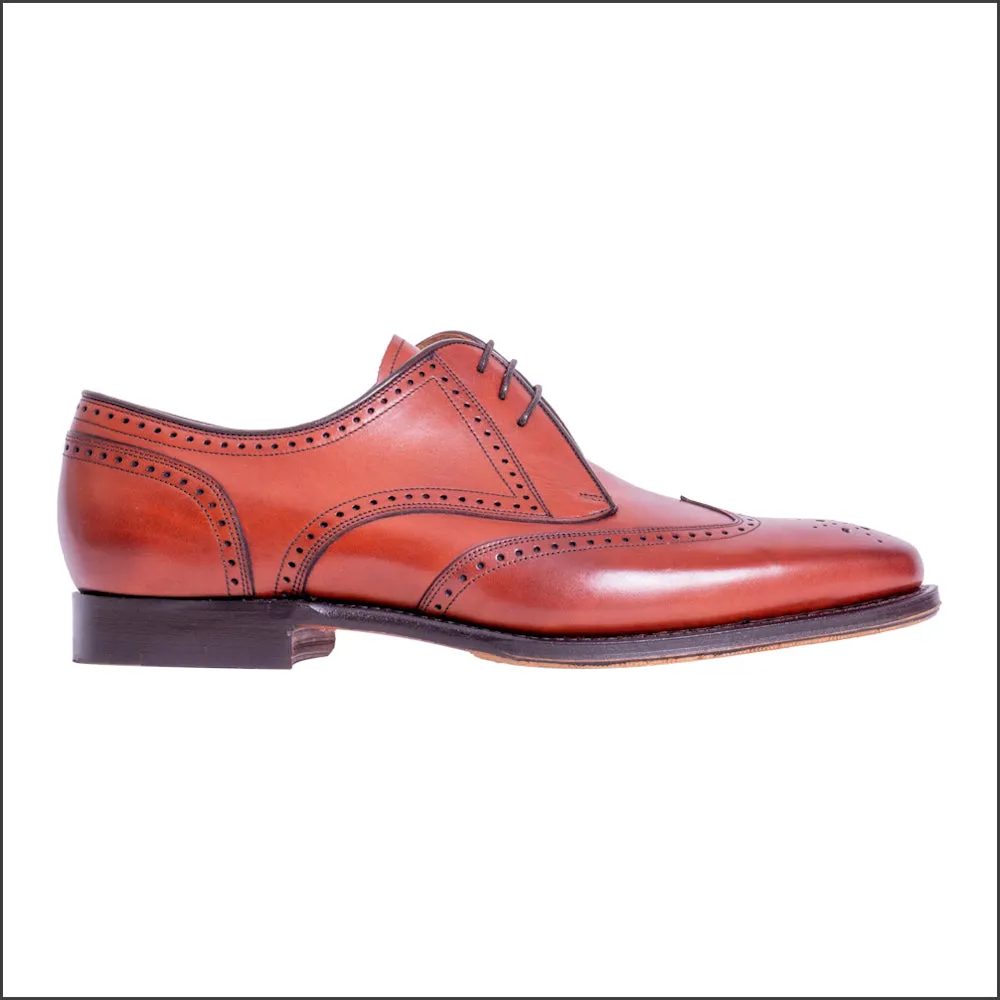 Barker Bakewell Chestnut Calf Derby/