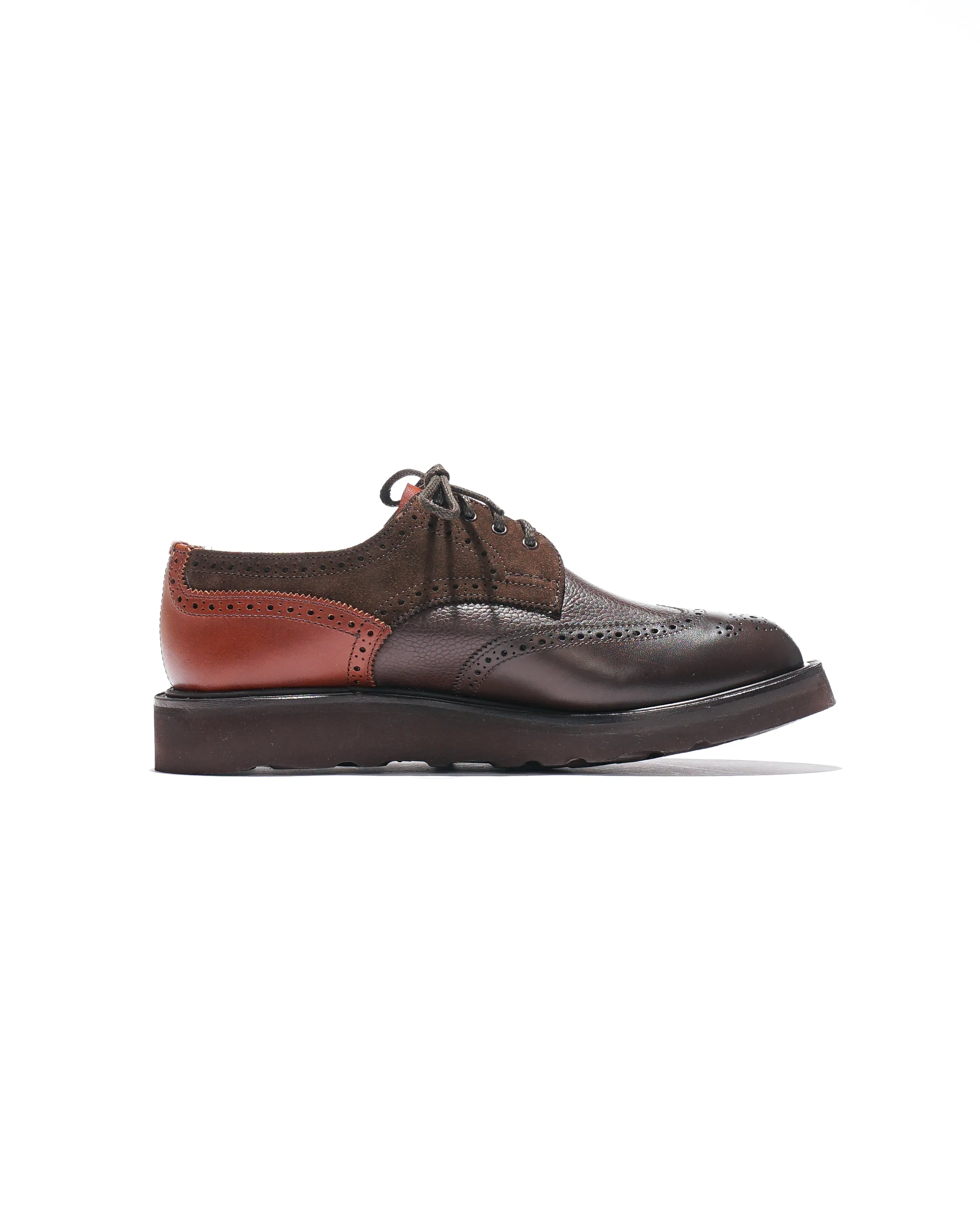 Brogue - Brown Multi Tone Morflex