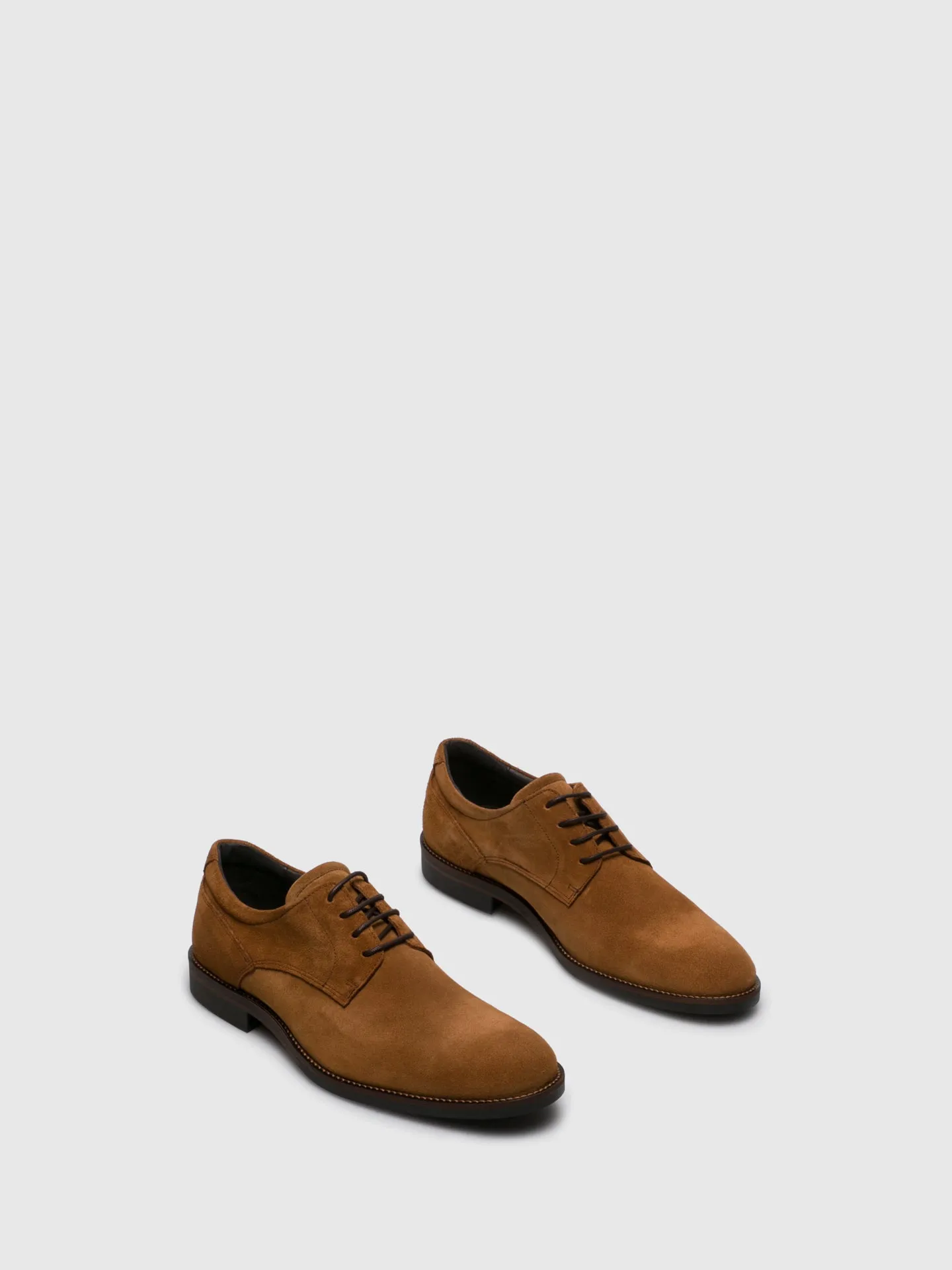 Camel Derby Shoes