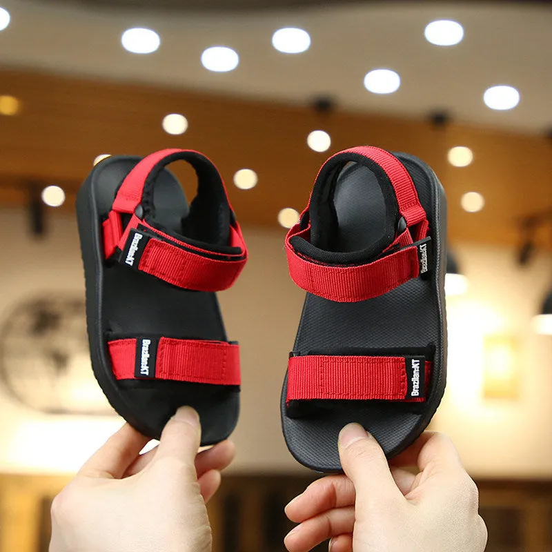 Children's Summer Boys Girls Leather Sandals Baby Shoes