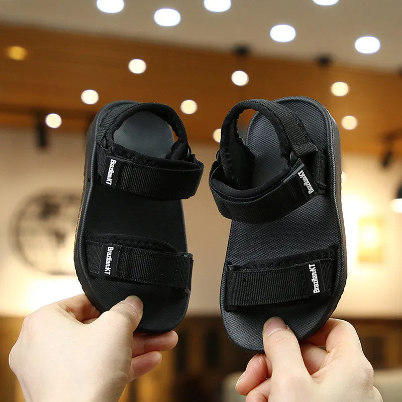 Children's Summer Boys Girls Leather Sandals Baby Shoes