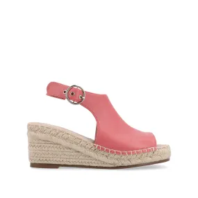 CREW ESPADRILLE WEDGE HEEL SANDALS IN WIDE