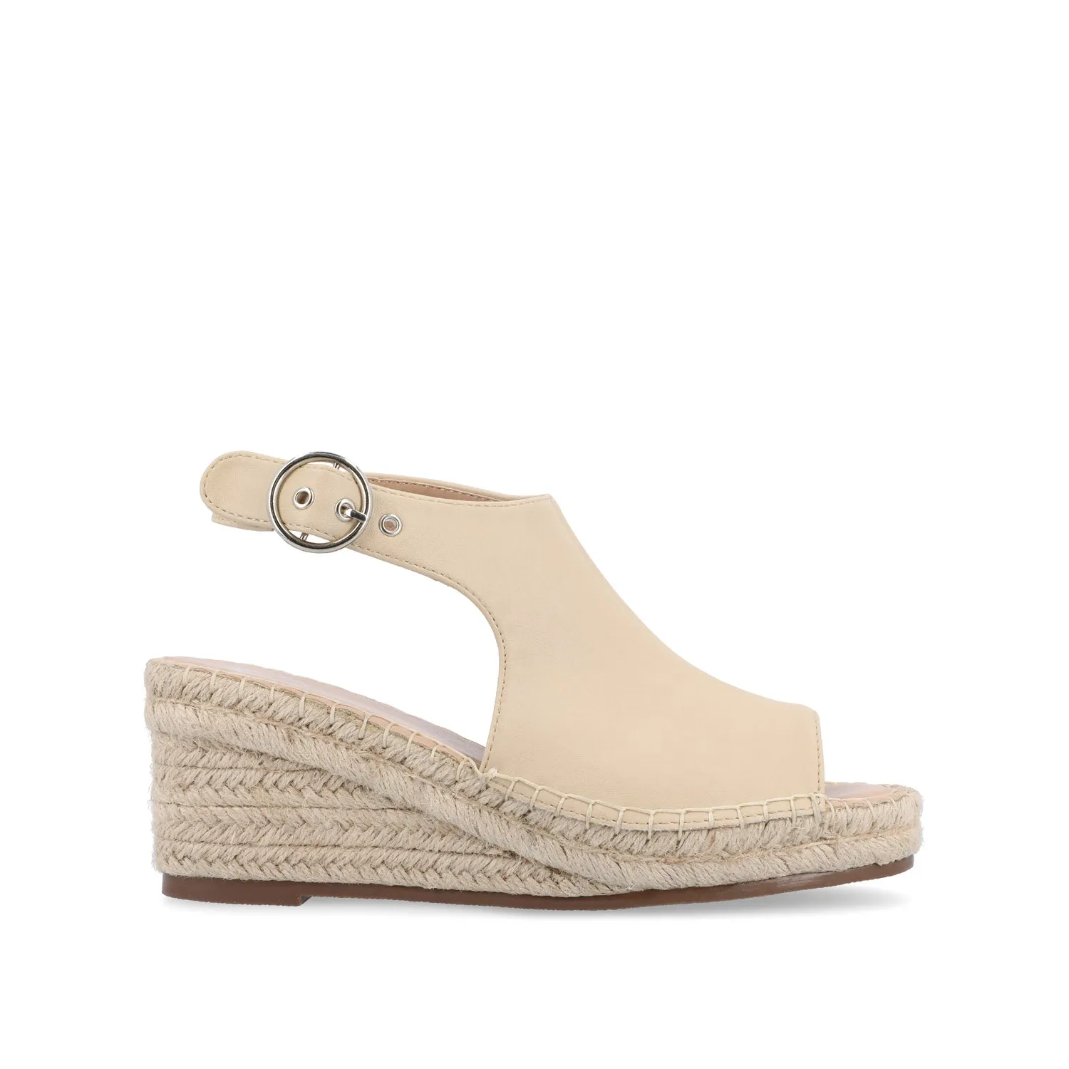 CREW ESPADRILLE WEDGE HEEL SANDALS IN WIDE