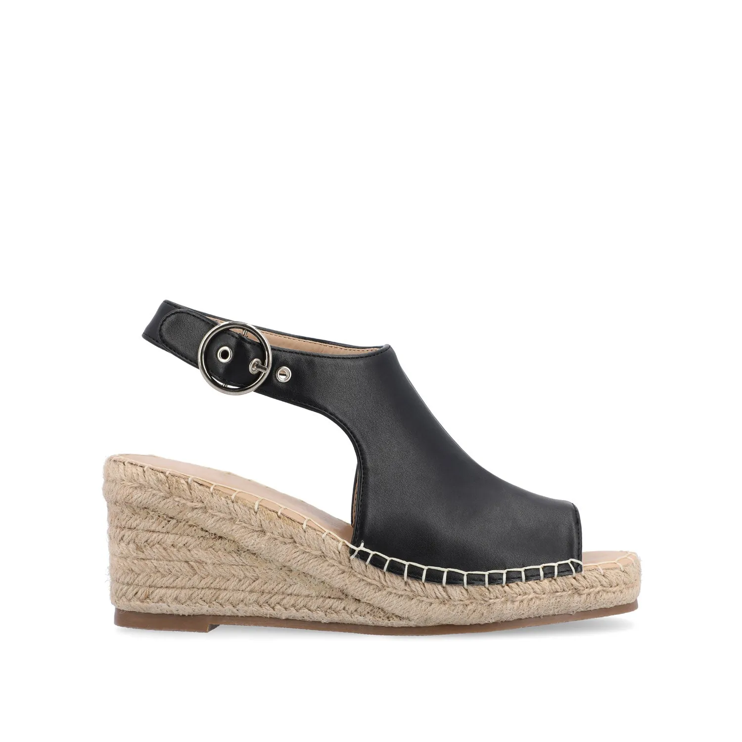 CREW ESPADRILLE WEDGE HEEL SANDALS IN WIDE