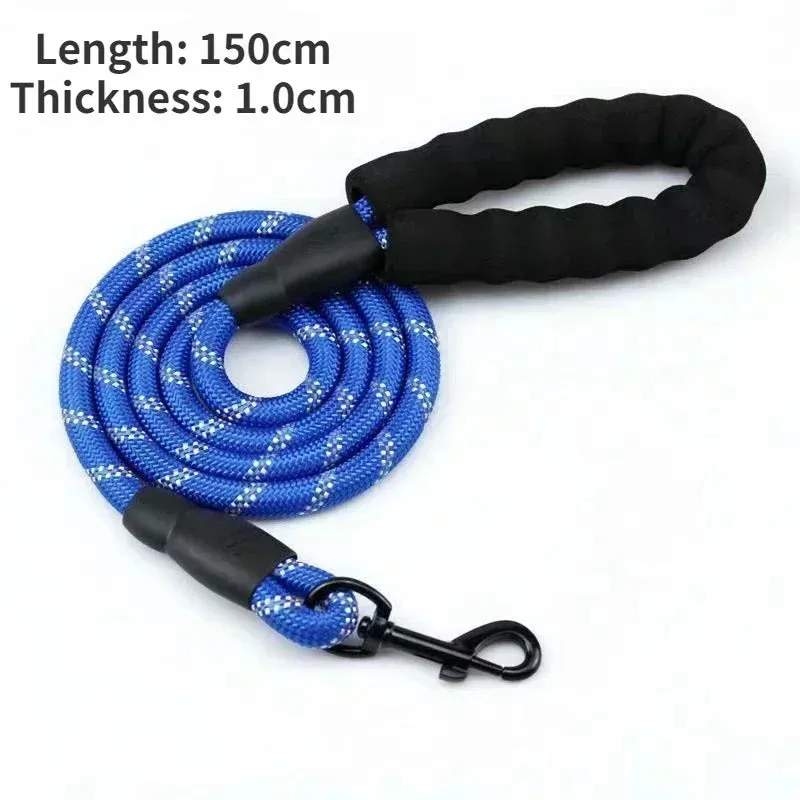 Dog Leash Reflective Strong Sturdy Training Dog Accessories