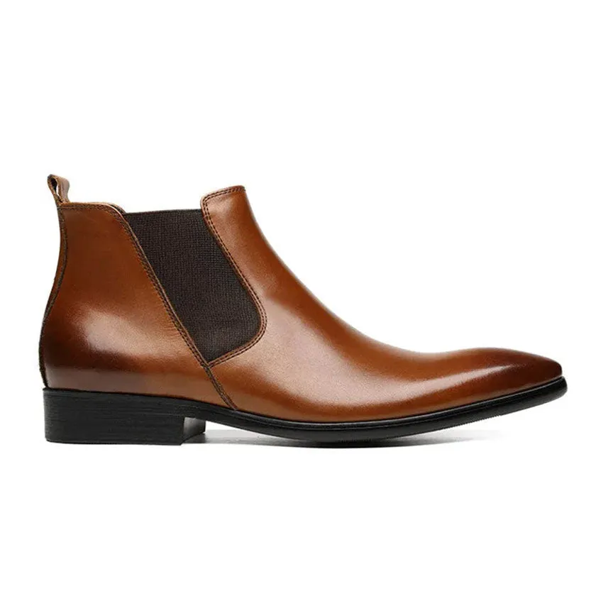 Funki Buys | Shoes | Men's Fashion Pointed Toe Chelsea Boots