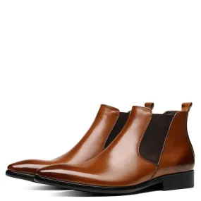 Funki Buys | Shoes | Men's Fashion Pointed Toe Chelsea Boots