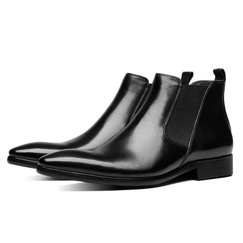 Funki Buys | Shoes | Men's Fashion Pointed Toe Chelsea Boots