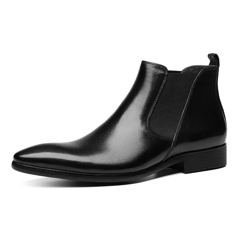 Funki Buys | Shoes | Men's Fashion Pointed Toe Chelsea Boots