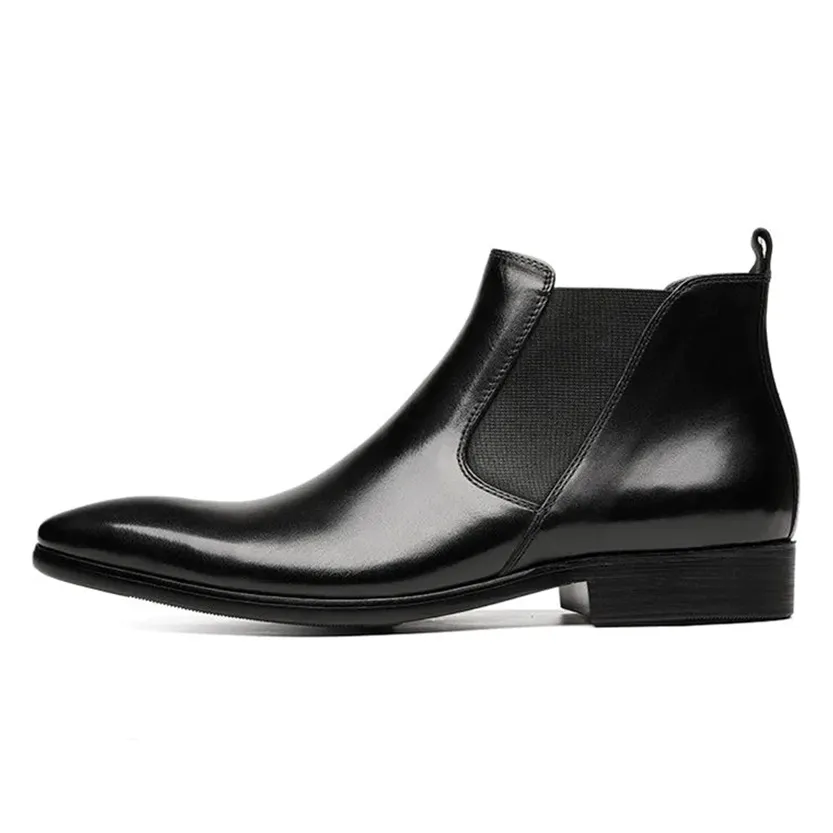 Funki Buys | Shoes | Men's Fashion Pointed Toe Chelsea Boots