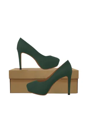 Green Women's High Heels