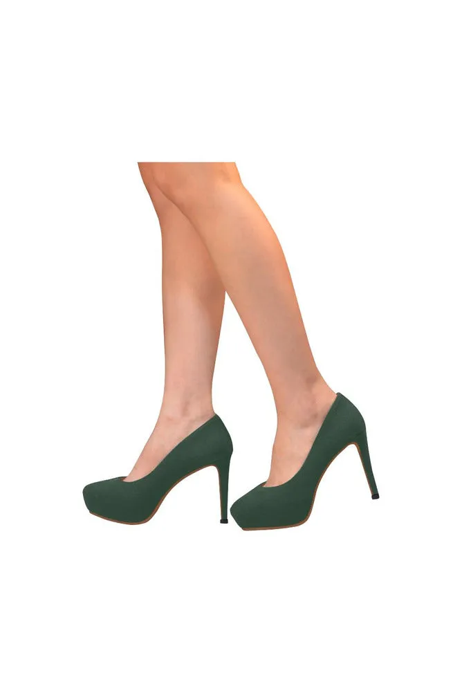 Green Women's High Heels