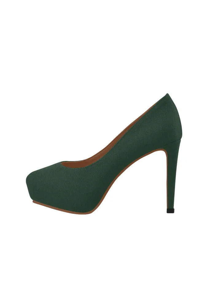 Green Women's High Heels