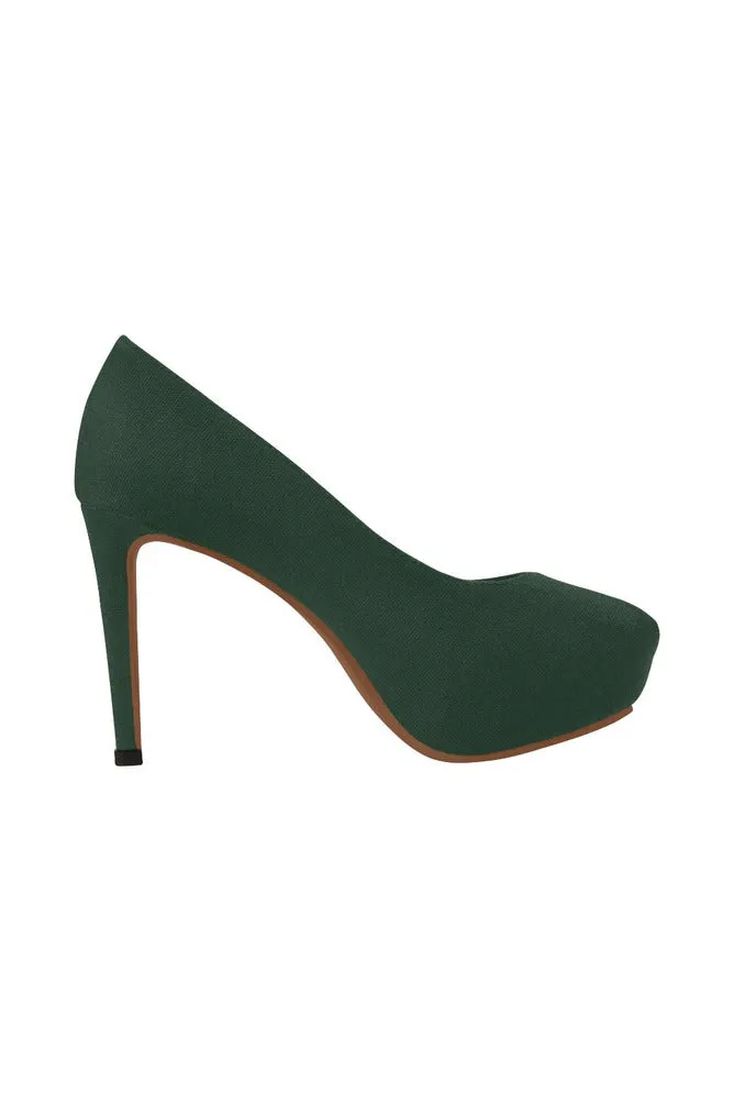 Green Women's High Heels