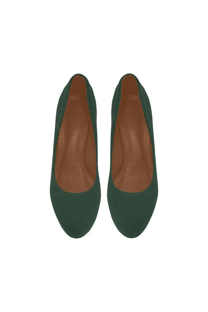 Green Women's High Heels