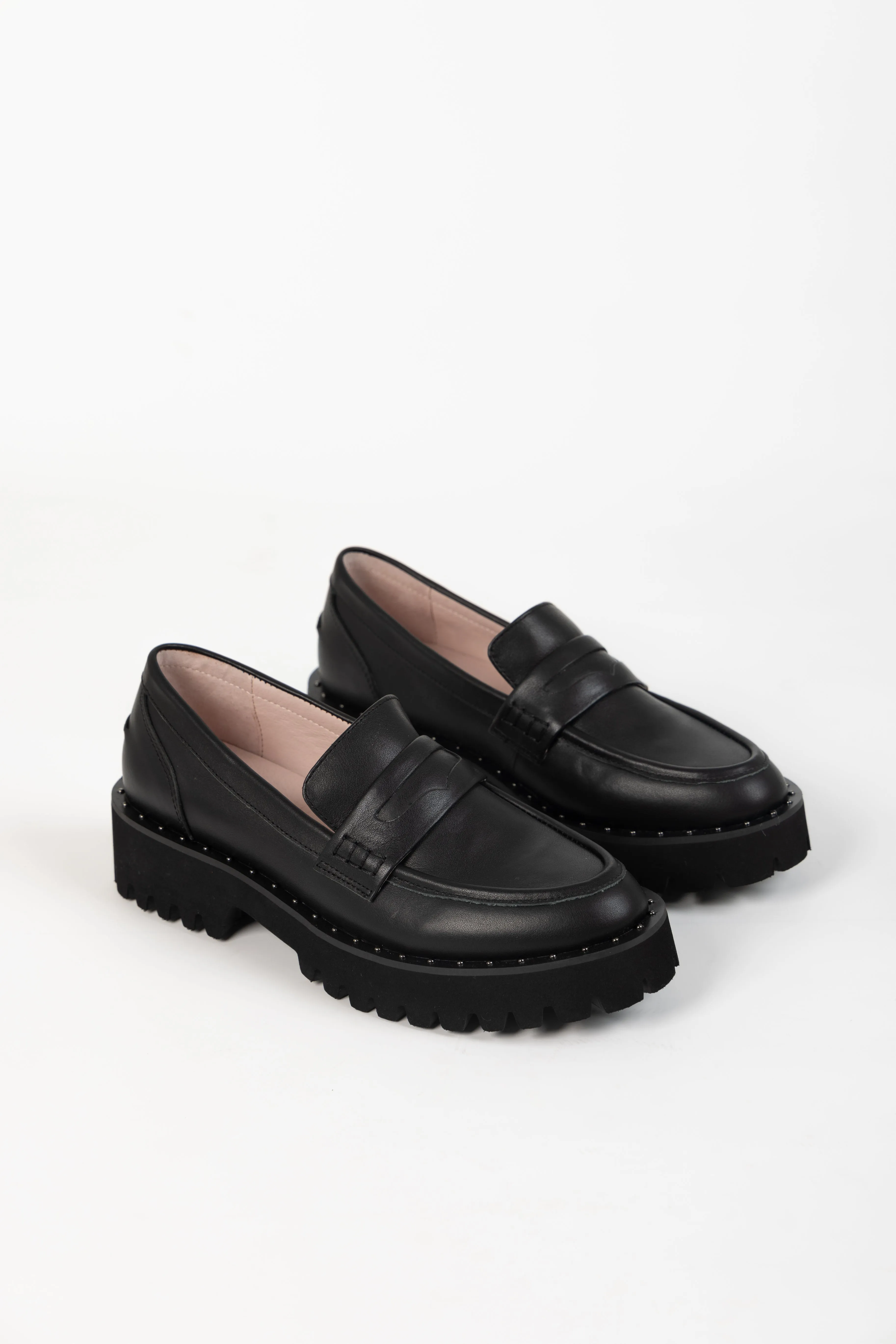 HAMPTON LOAFER BLACK LEATHER