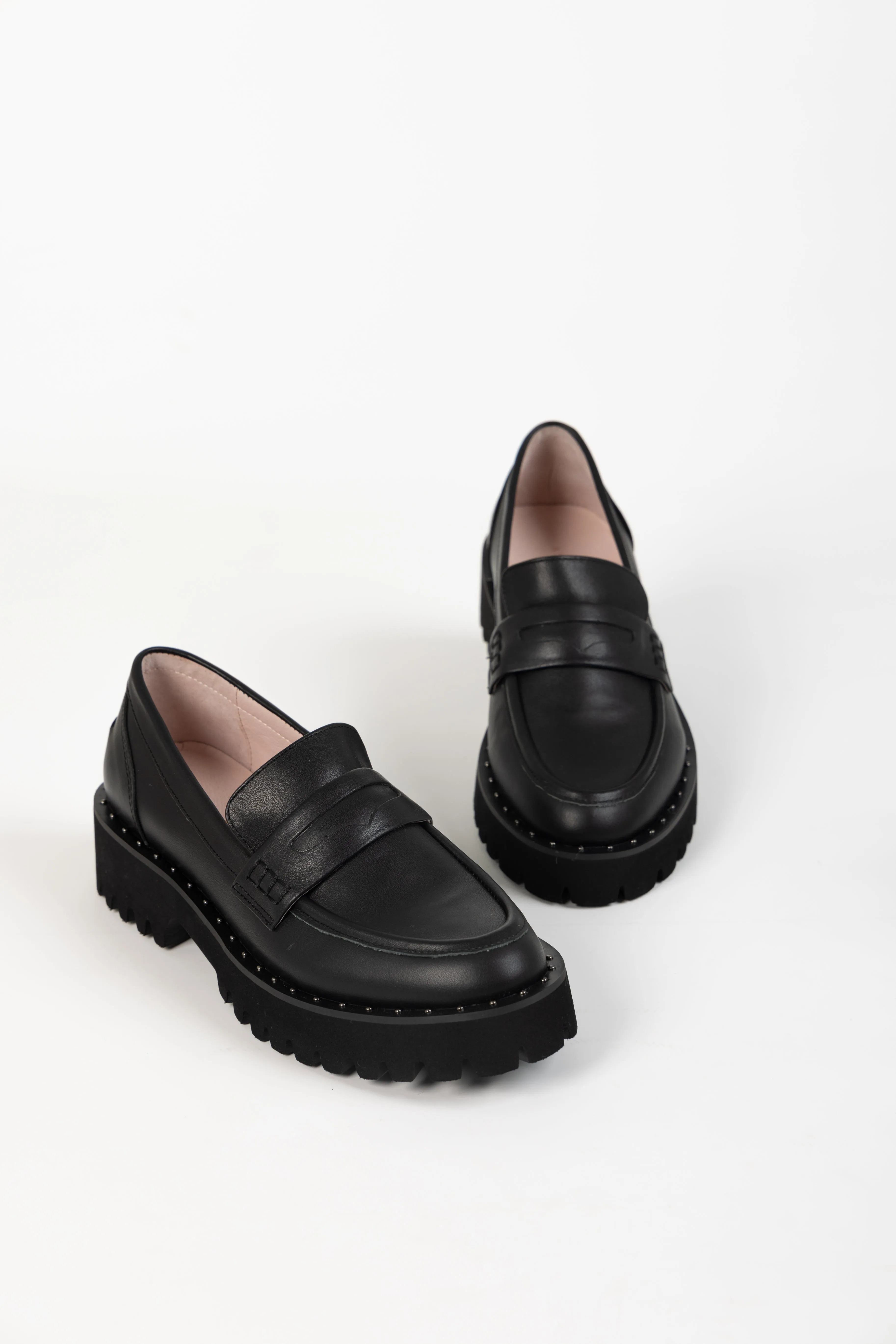 HAMPTON LOAFER BLACK LEATHER