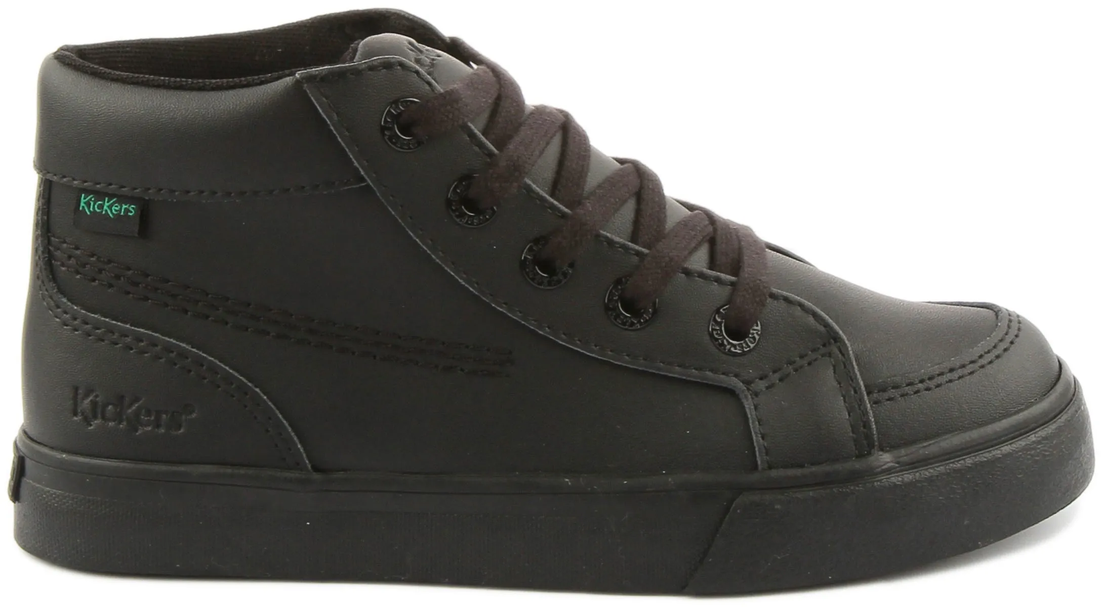 Kickers Tovni Hi In Black For Kids