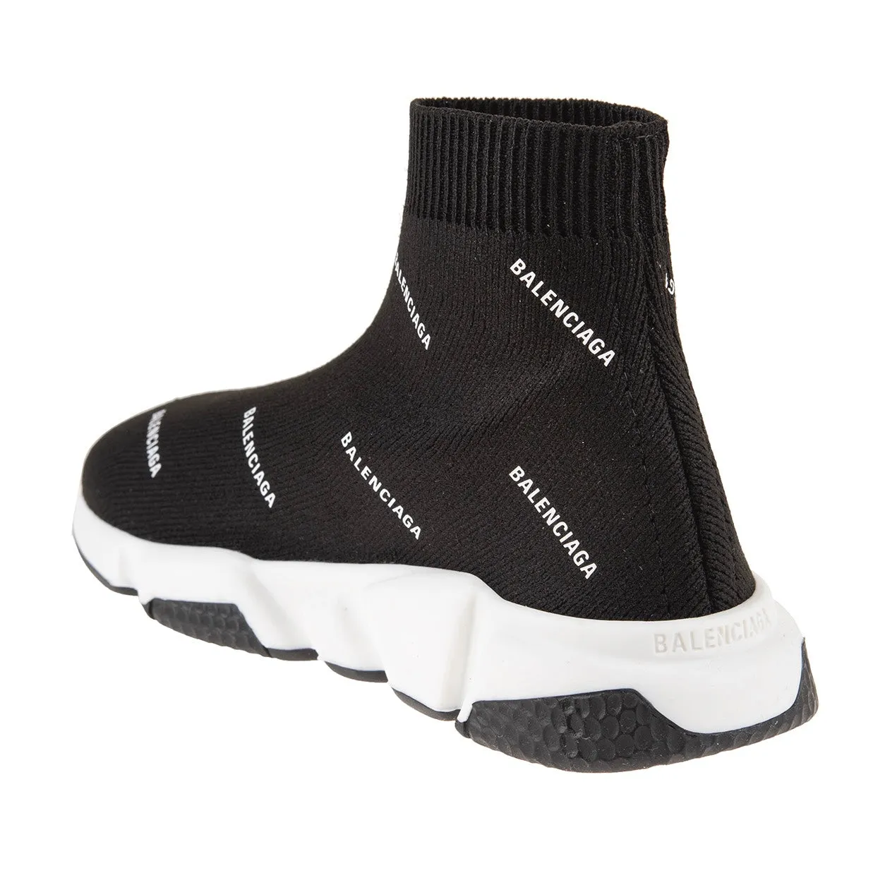 Kids Balenciaga Black Speed Sneaker