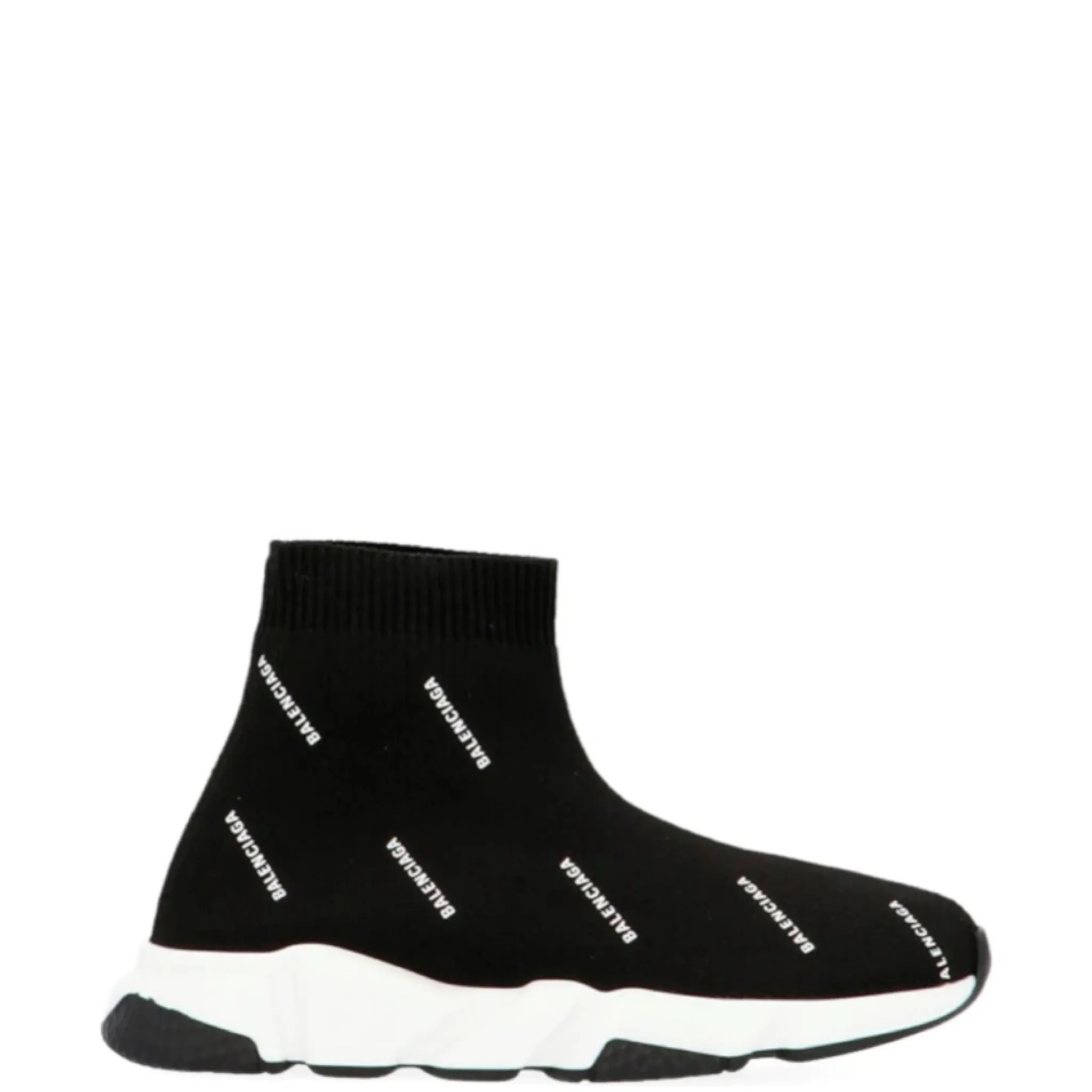 Kids Balenciaga Black Speed Sneaker