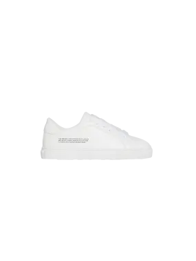 Kids Grape Leather Sneakers—off-white