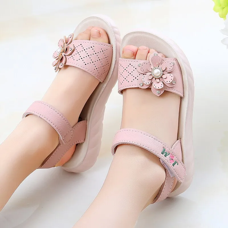 Kids School Shoes Girls | Sandals Children Girl | Summer Girls Sandals