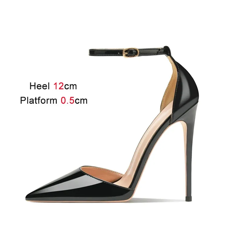 Kimy - Elegant High Heels Pumps Lady Closed Pointed Toe