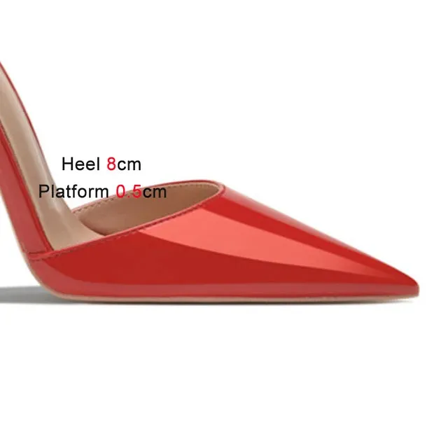 Kimy - Elegant High Heels Pumps Lady Closed Pointed Toe