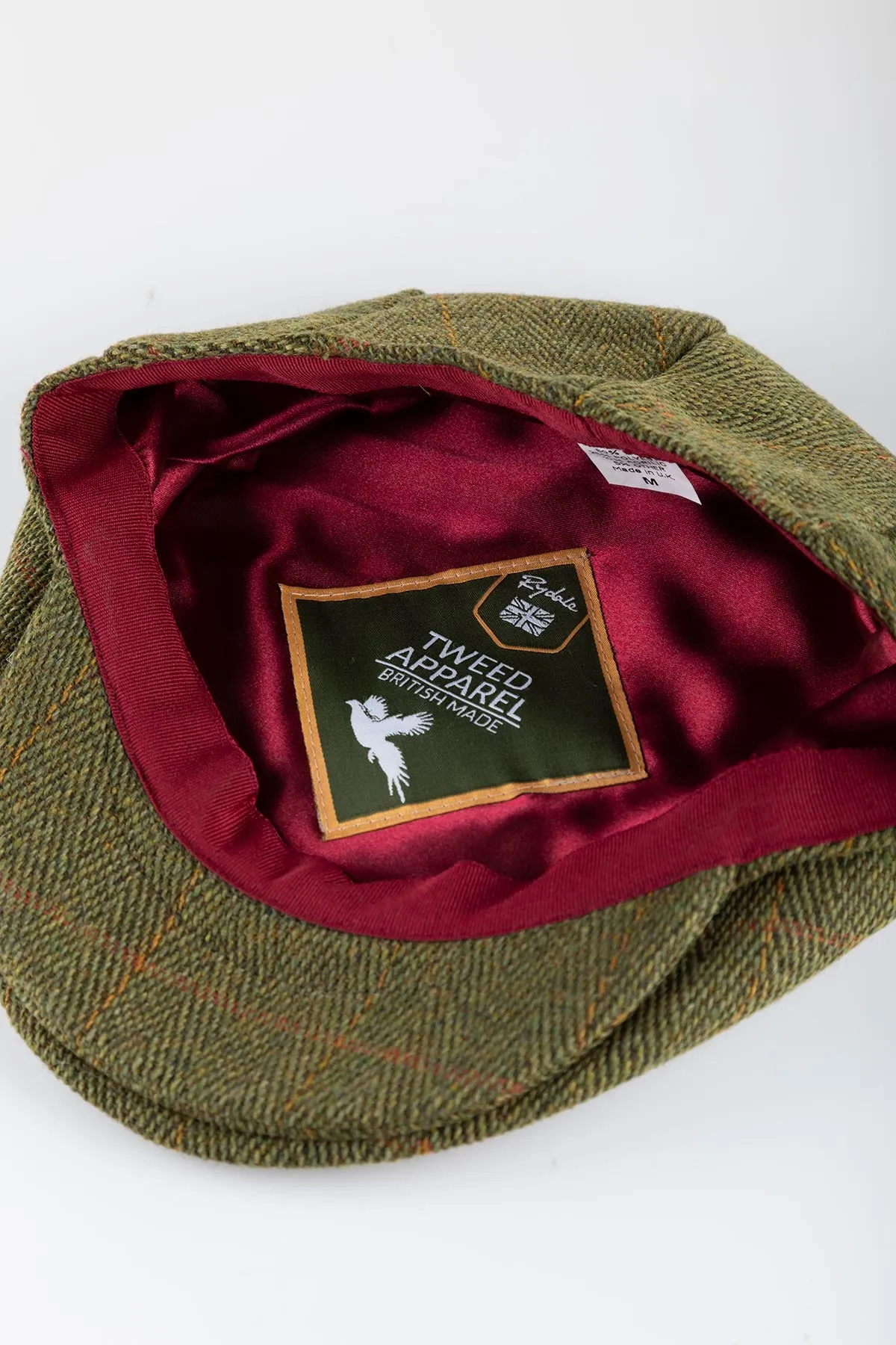 Men's Derby Tweed Flat Cap - Danby