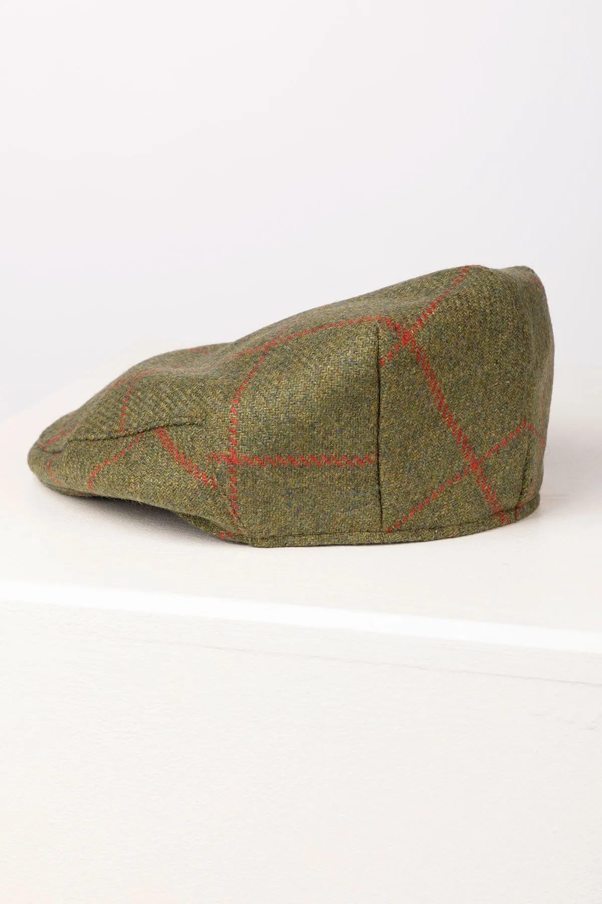 Men's Derby Tweed Flat Cap - Danby