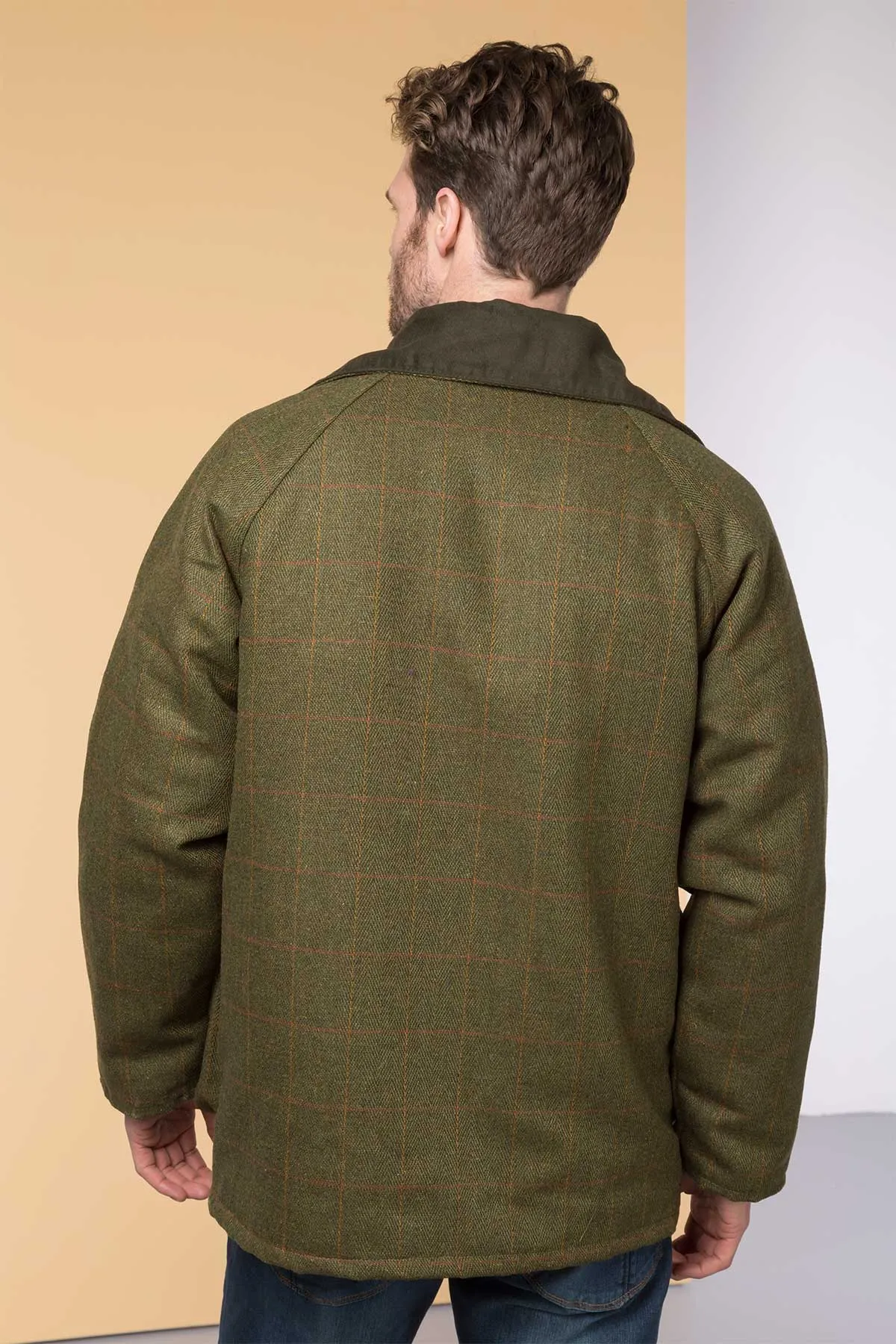 Men's English Tweed Shooting Jacket - Derby