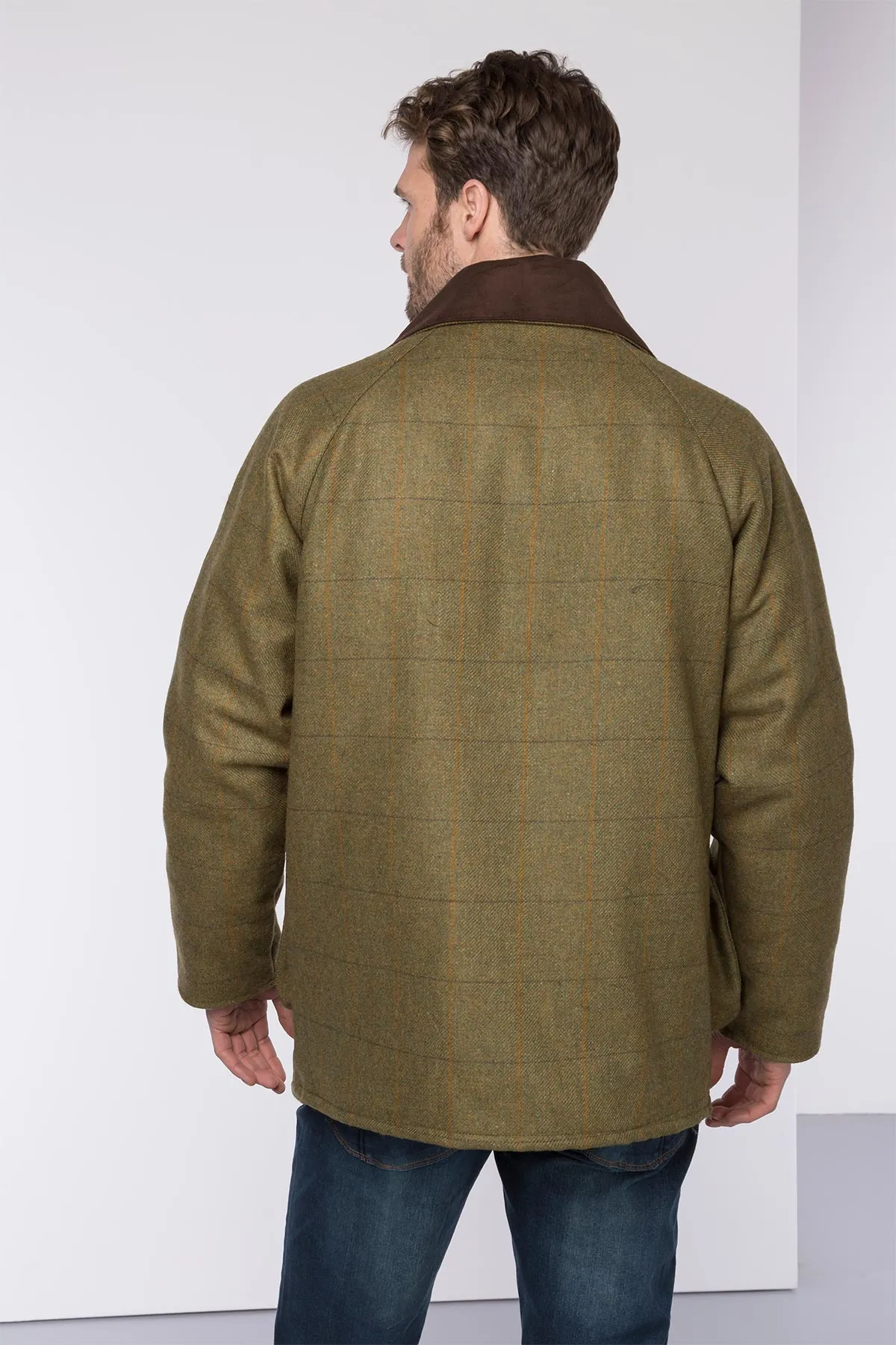 Men's English Tweed Shooting Jacket - Derby