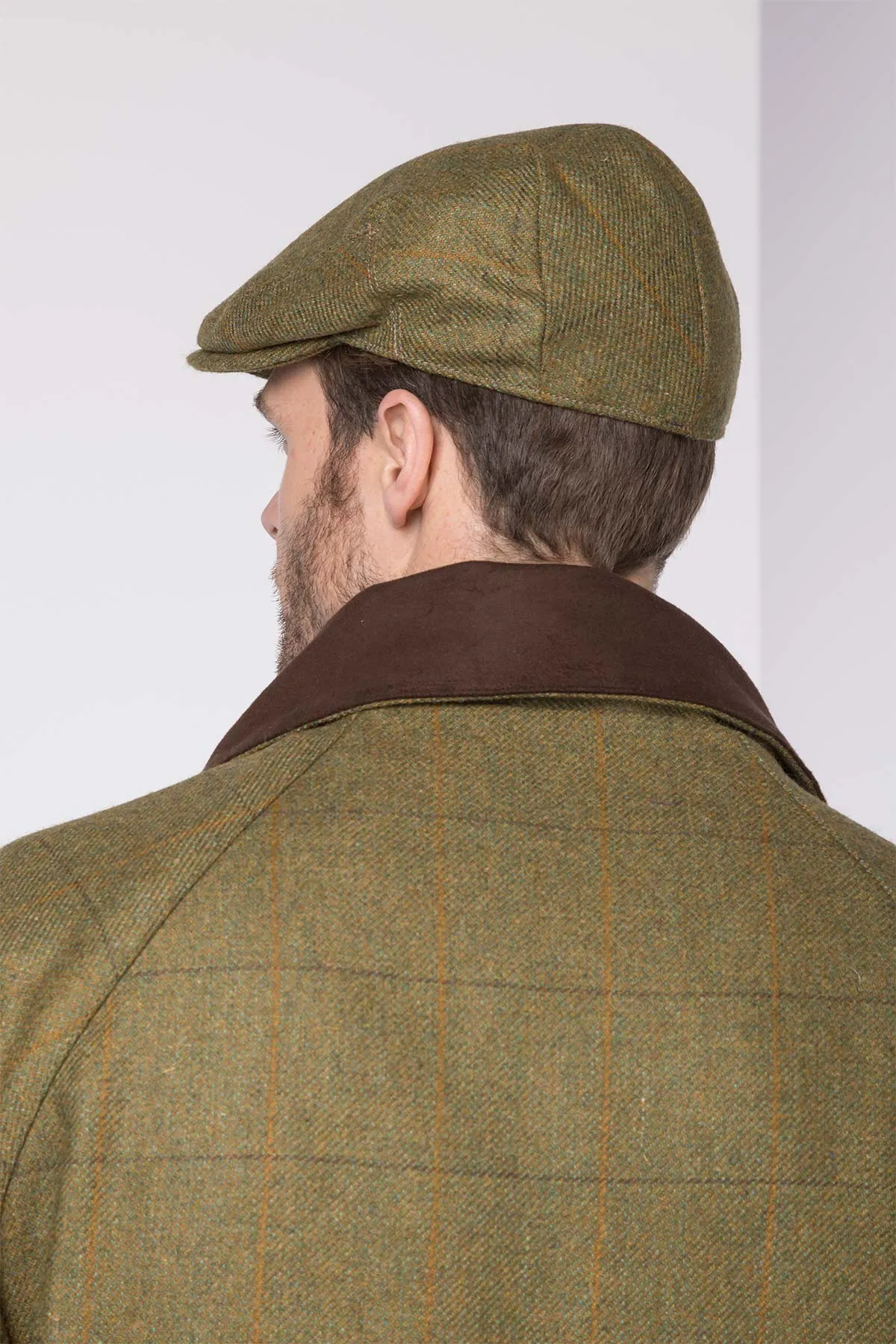 Men's Tweed Flat Cap - Derby