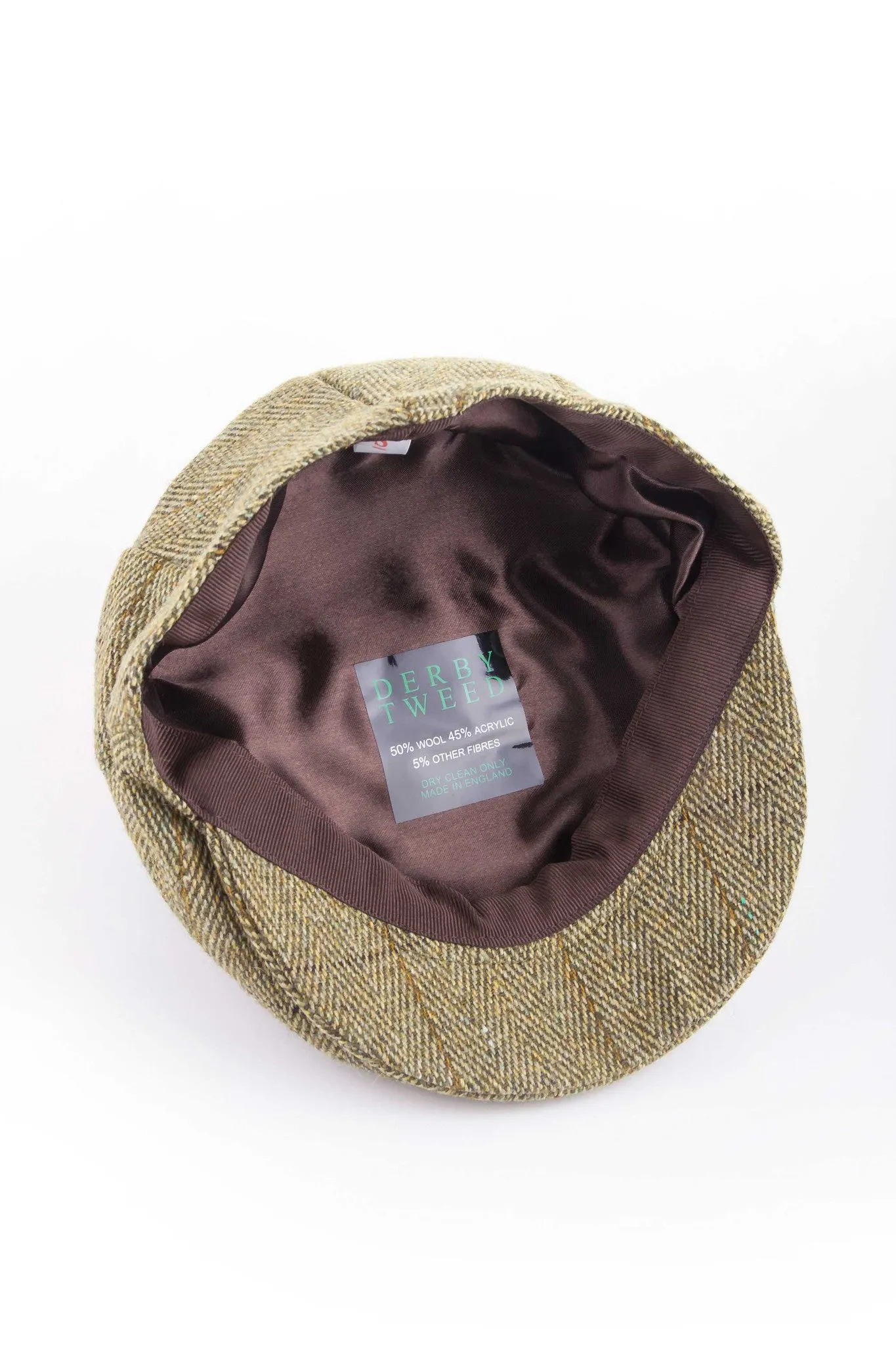 Men's Tweed Flat Cap - Derby