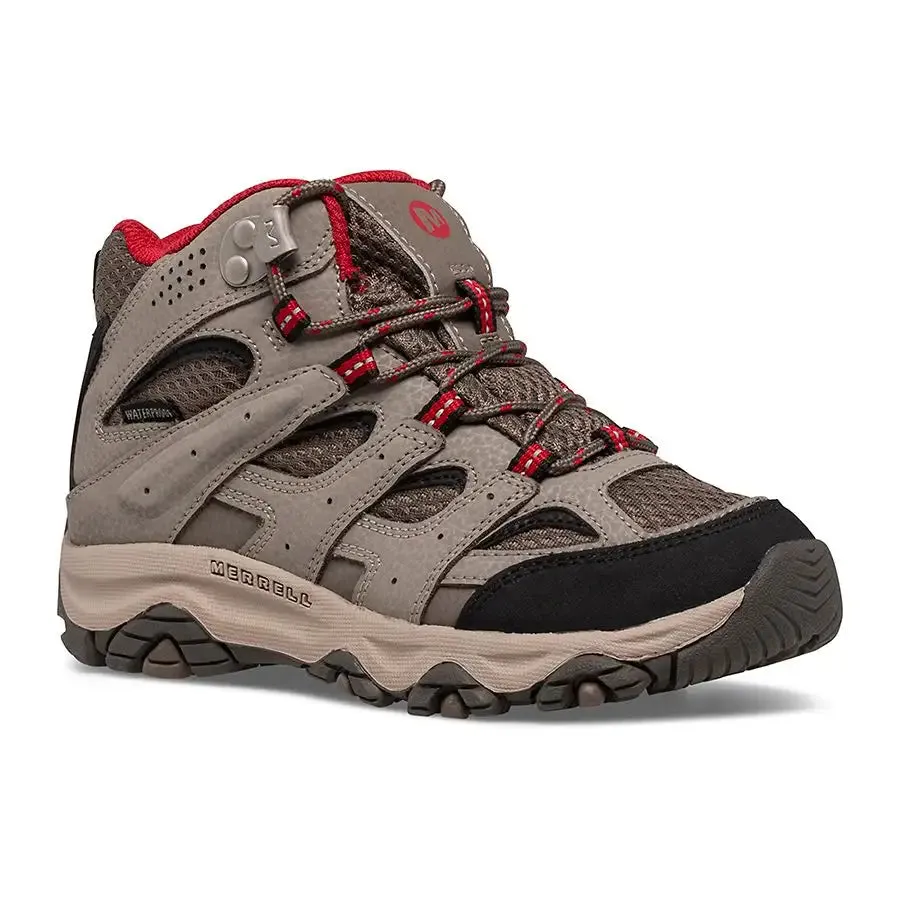 MERRELL Boy's Moab 3 Waterproof Mid Boot