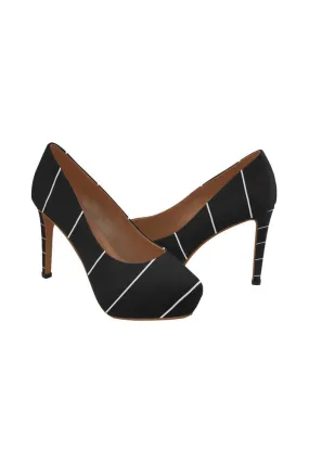 Micro Stripe Women's High Heels