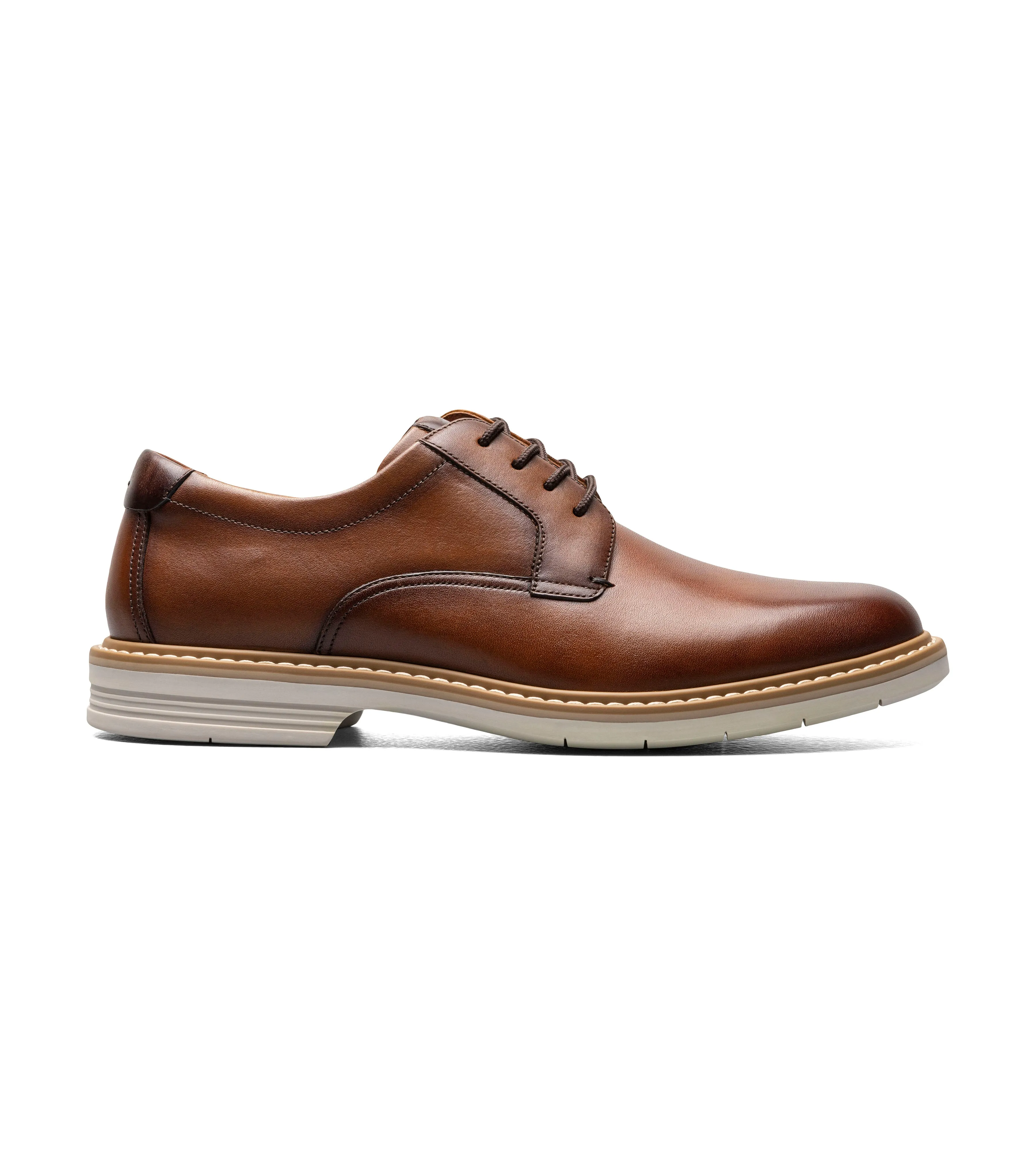 Norwalk | Plain Toe Oxford | Cognac