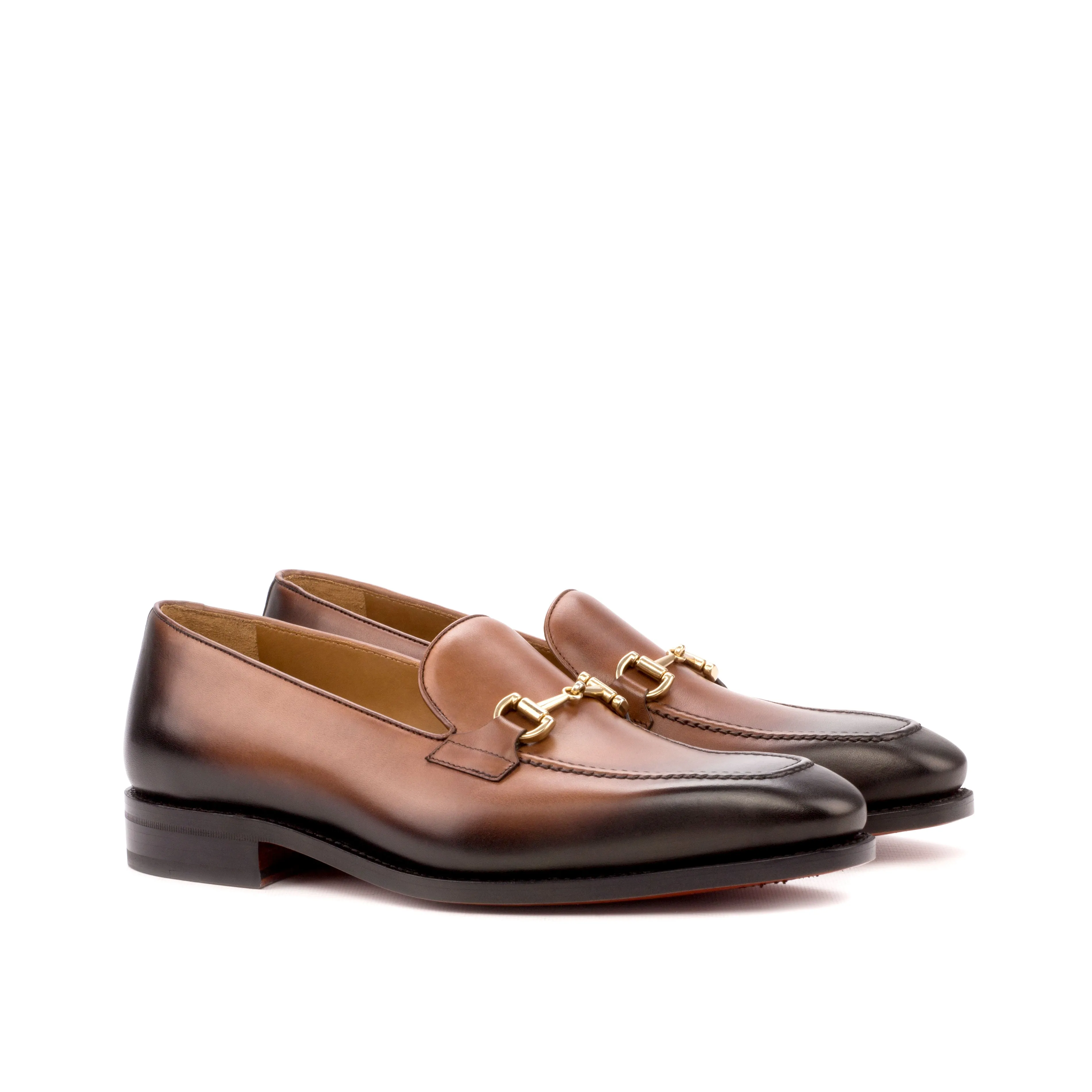 OG Loafer Bit Goodyear Welted - Dark Burnishing