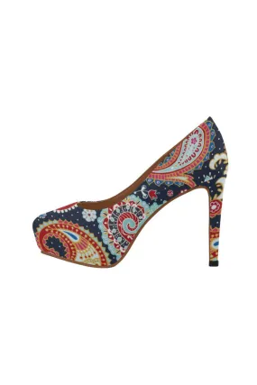 Paisley Pumps Women's High Heels