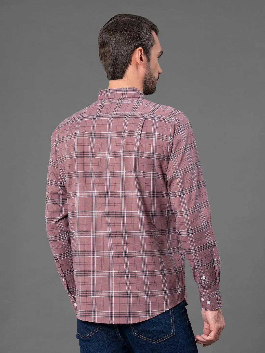 RedTape Oxford Shirt for Men | Durable & Stylish