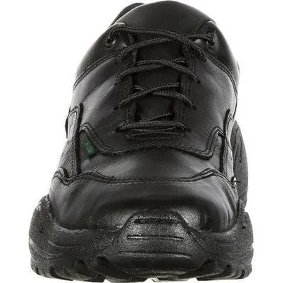 Rocky Men's 911 Athletic Oxford 4" Public Service Shoes -Black- FQ9111101