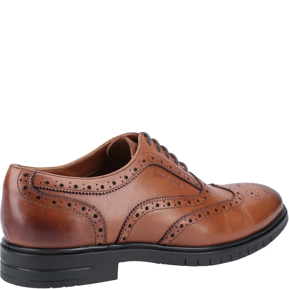 Tan Santiago Lace-Up Brogues