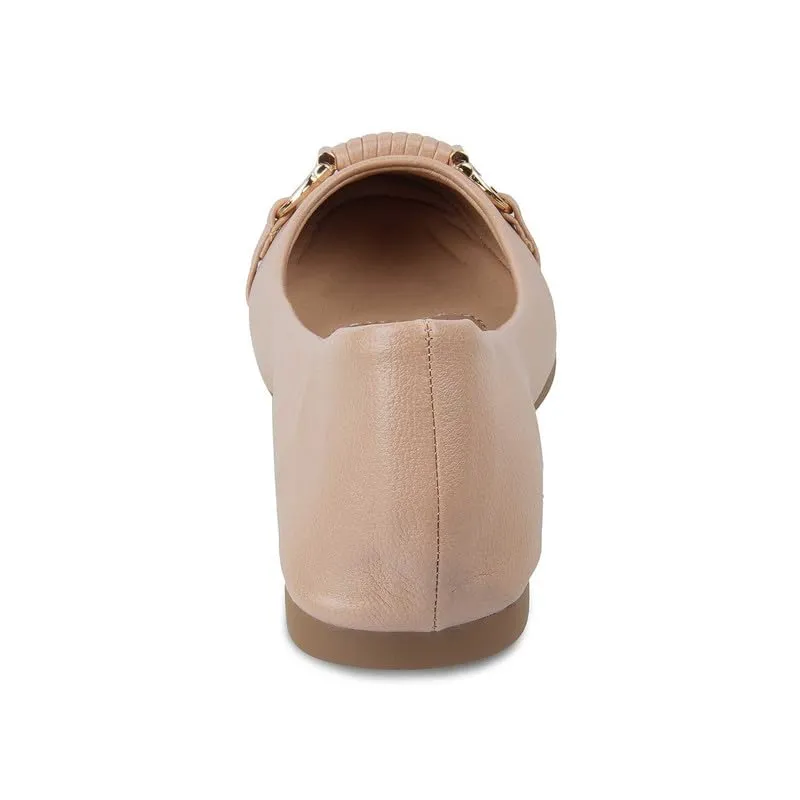 tresmode 239-NANTE Beige Women Flat Ballerina EU/40 UK/7