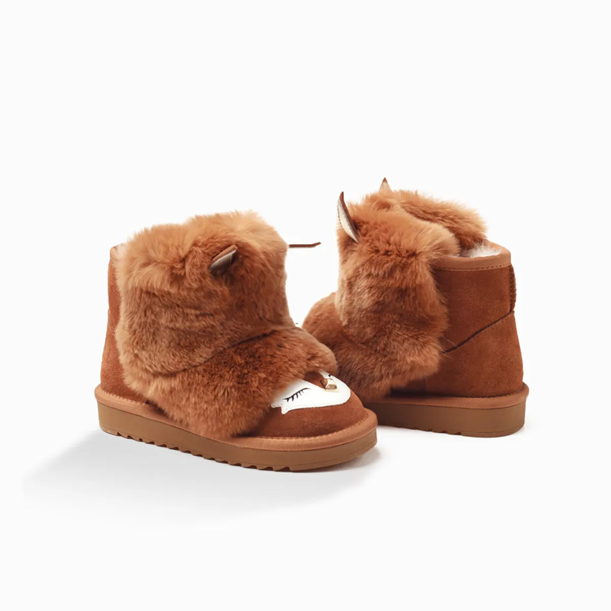 Ugg Kids Zip Fox Boots