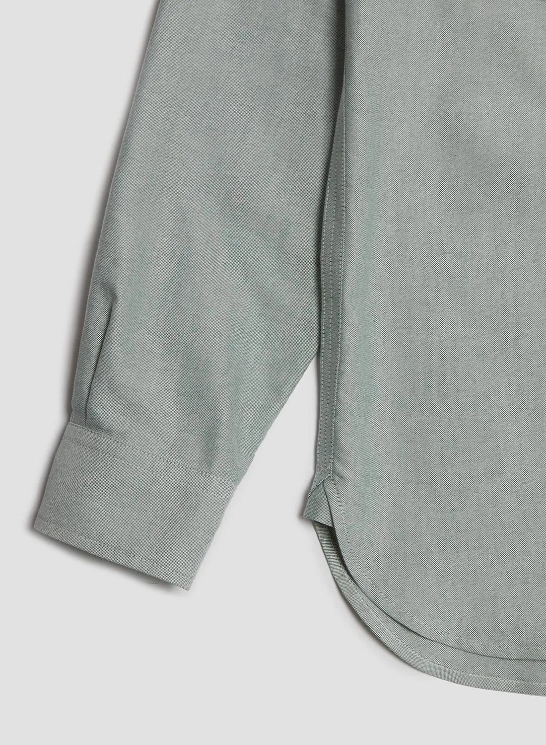 Utility Oxford Work Shirt in Green