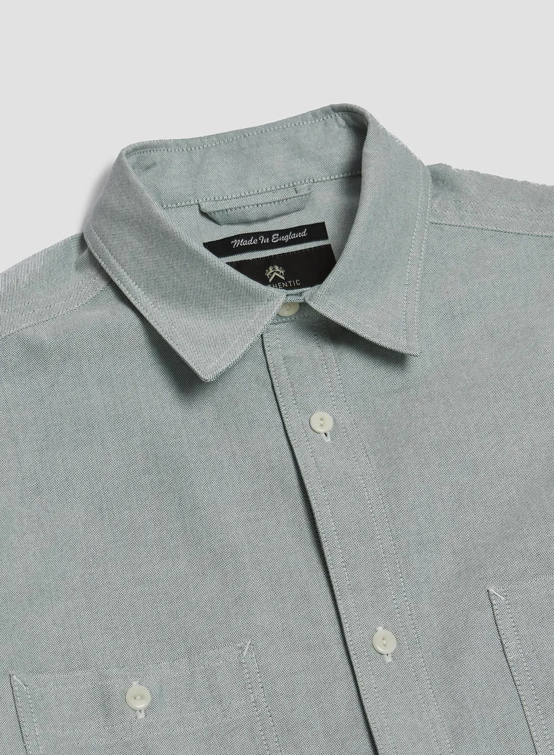 Utility Oxford Work Shirt in Green