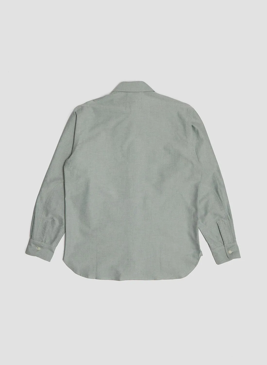 Utility Oxford Work Shirt in Green