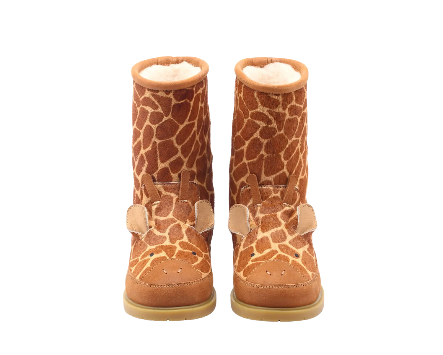 Wadudu Exclusive | Giraffe | Khaki Spotted Cow Hair