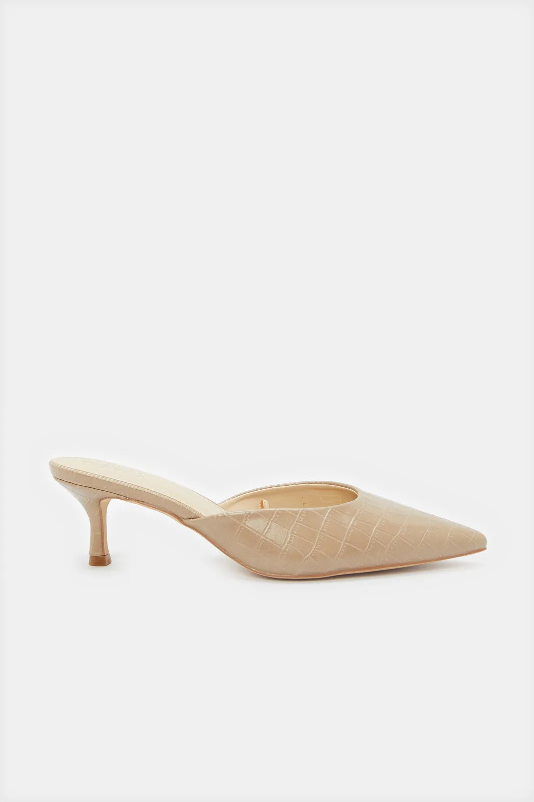 Women Taupe Mule